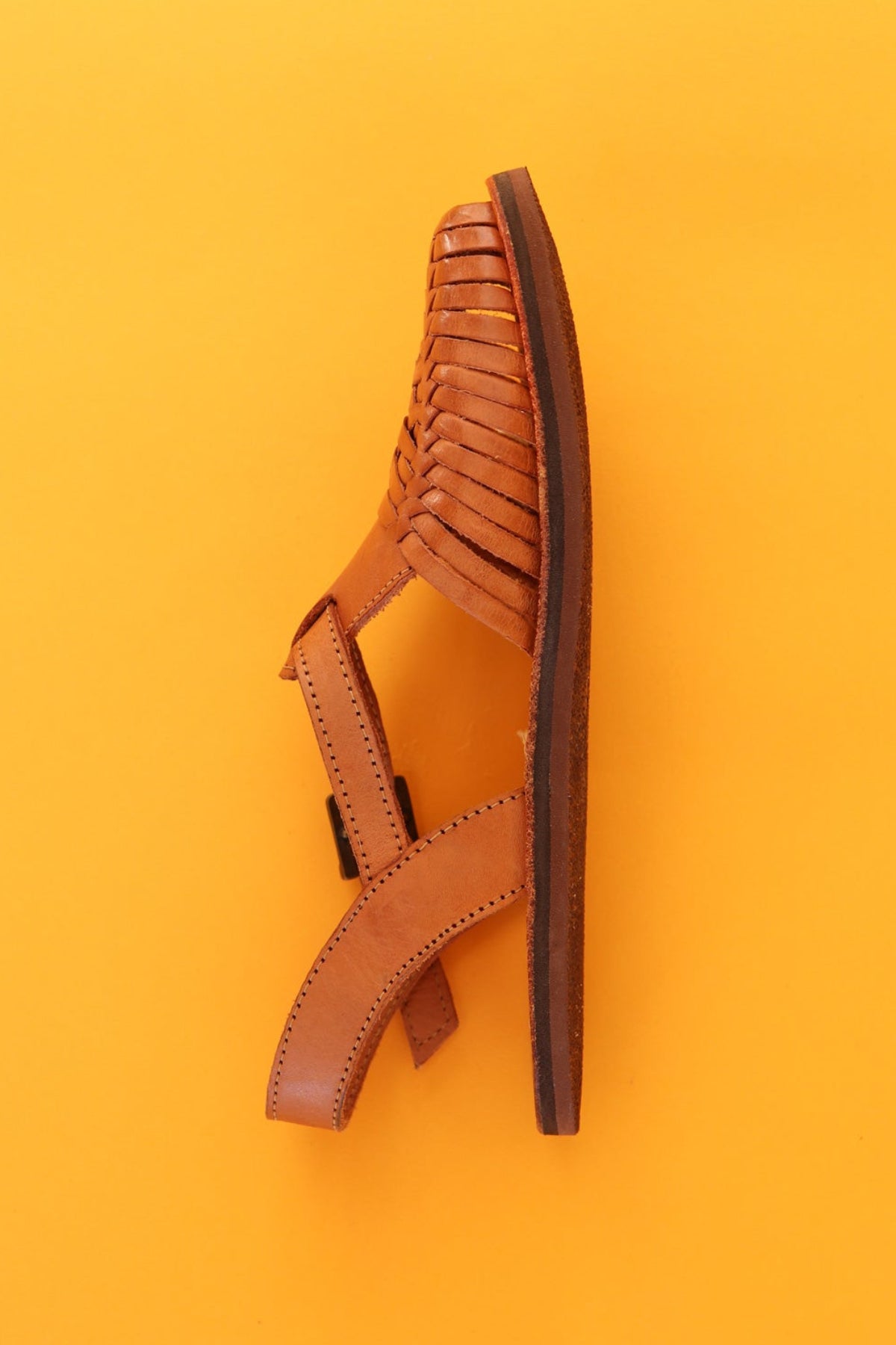 MEXAS Azteca Camel | Barefoot leather sandals