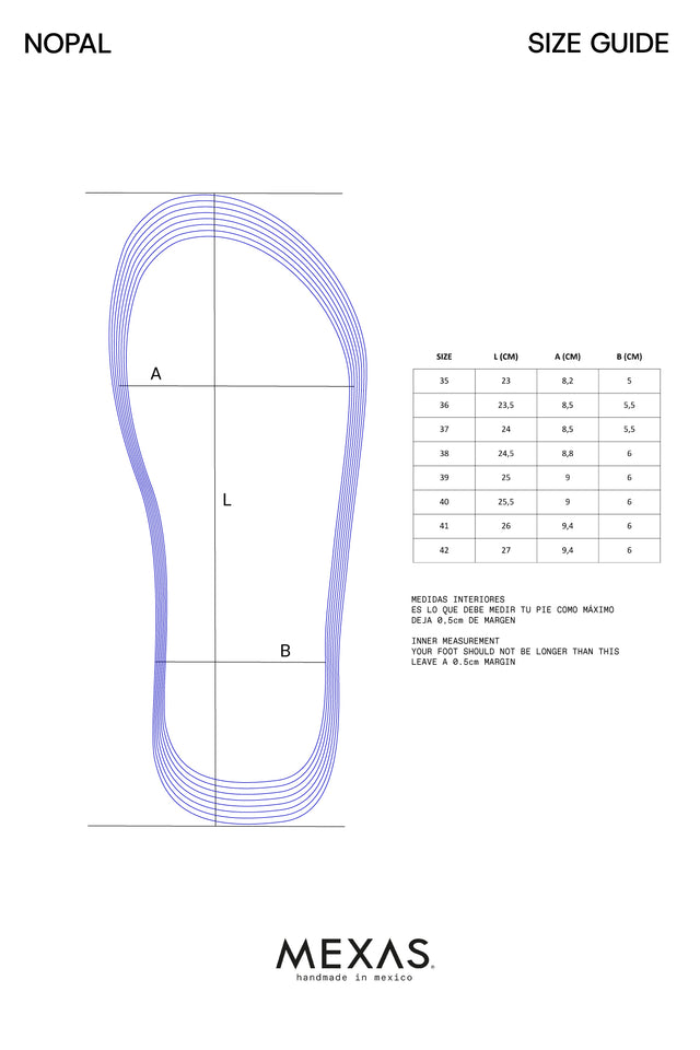 NOPAL BAREFOOT (Wide fit, transition)