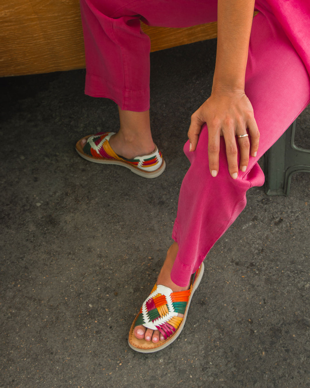 huaraches de avestruz