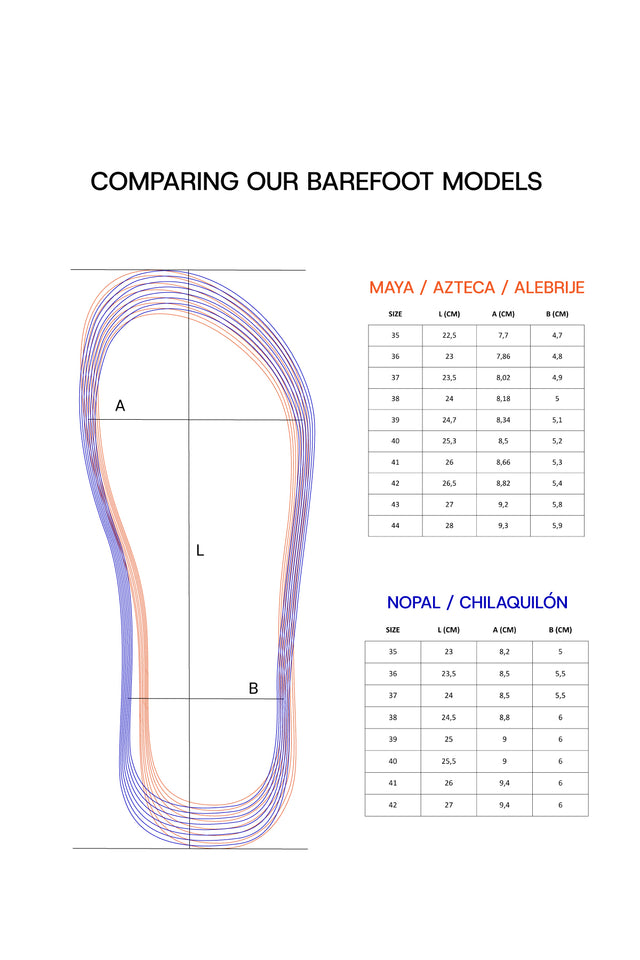 NOPAL BAREFOOT (Wide fit, transition)