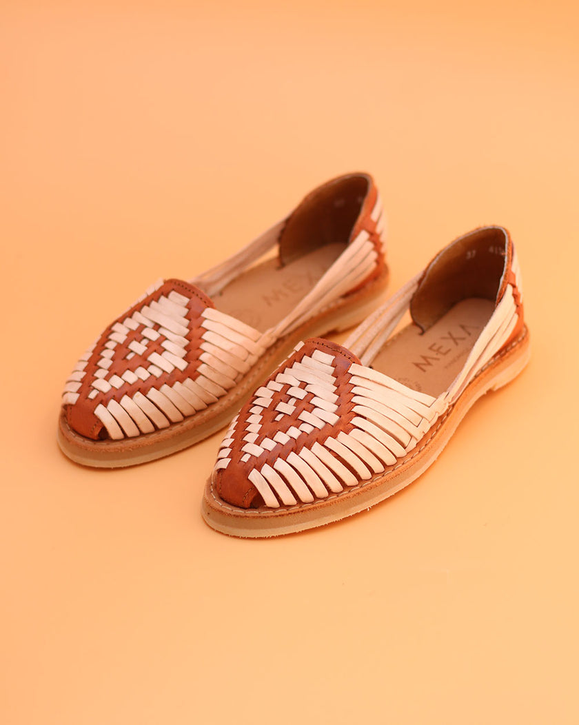 huaraches mexicanos cruzados